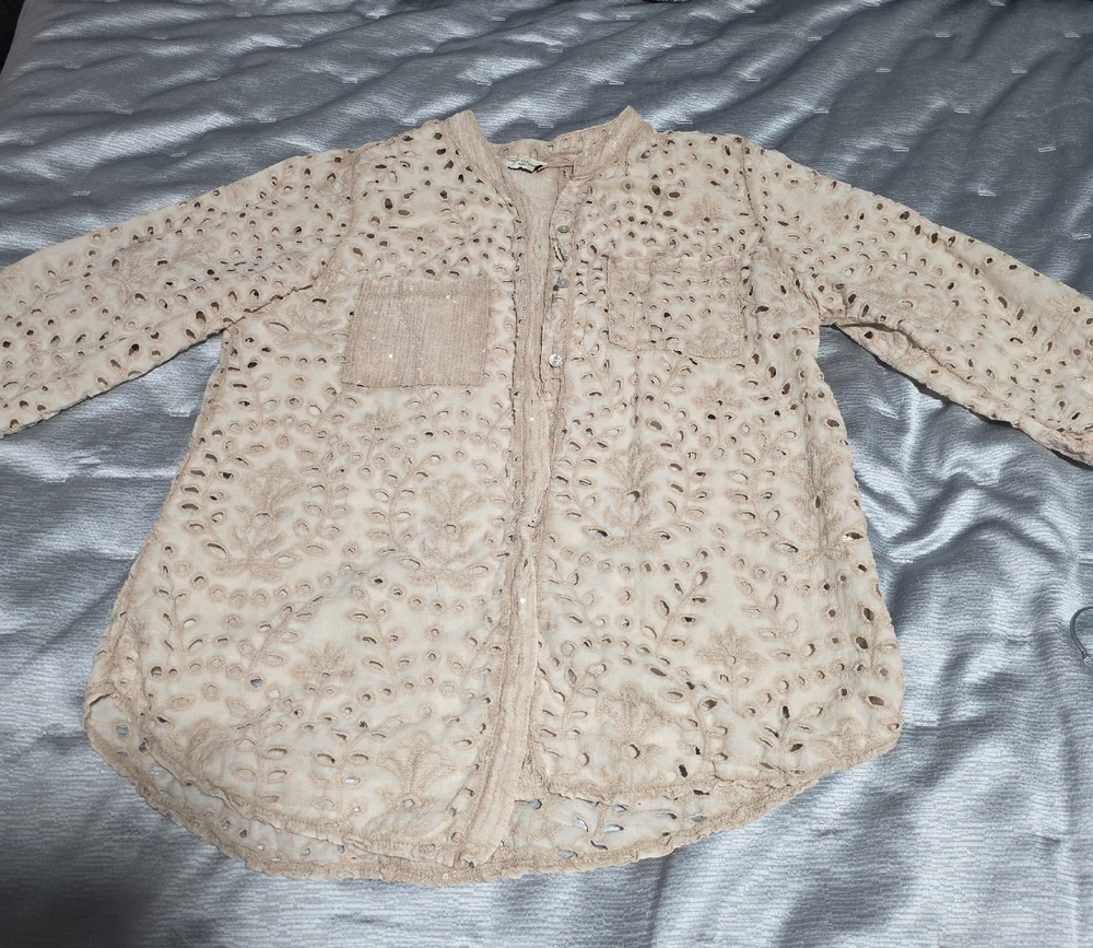 Elegant Cream Tunic Top